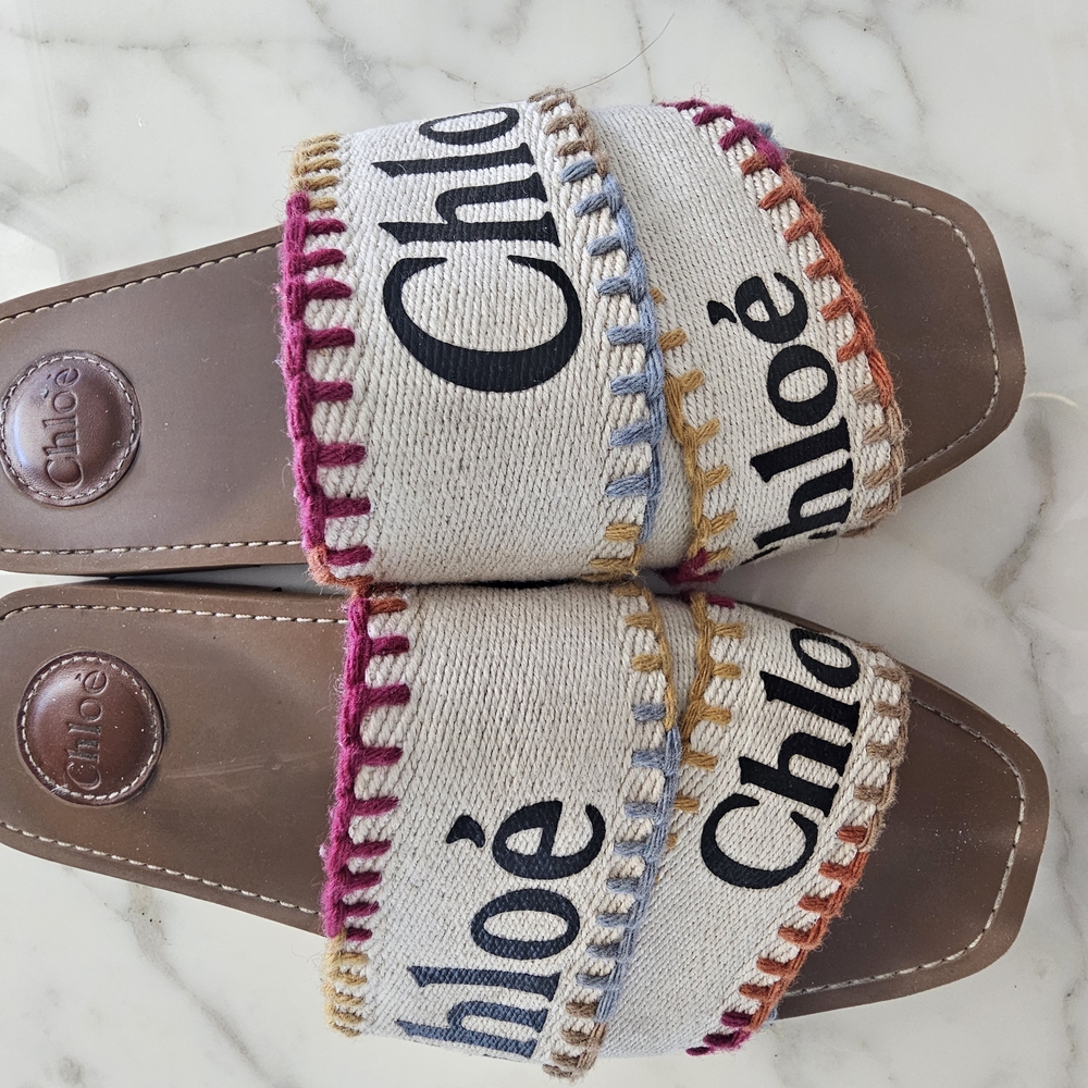 Chloe Woody Slides - Picture 7 of 16